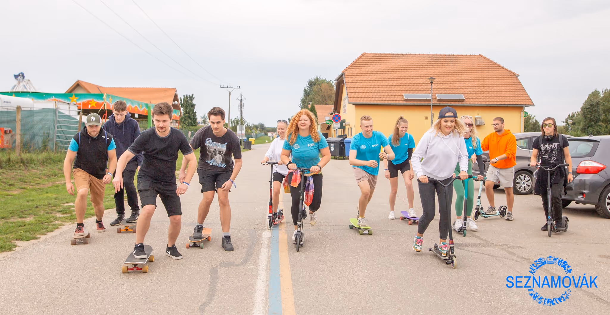 Longboard trip Pálava vs Předškolovák Vranov program a sport