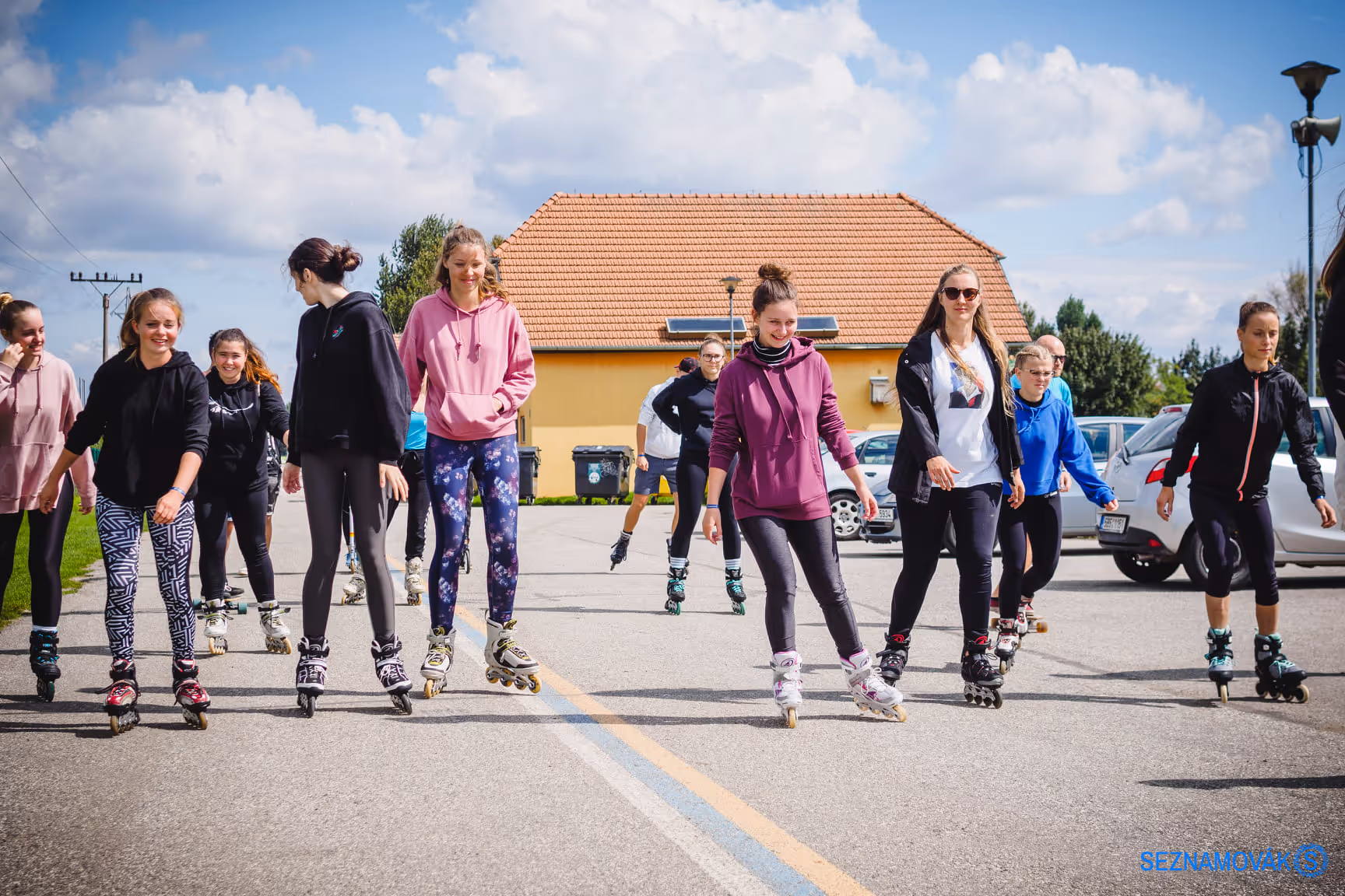 Sportovní program pro prváky VUT MUNI a MENDELU na Pálavě